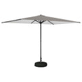 Garten-Sonnenschirm 200 x 300 cm Polyester Rechtwinklig