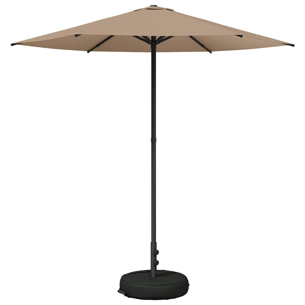 Garten-Sonnenschirm 230 x 230 cm Polyester Rechtwinklig Taupe