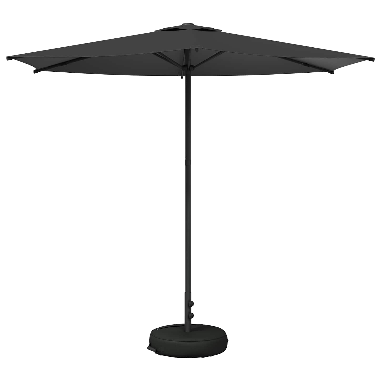 Garten-Sonnenschirm 270 x 270 cm Polyester Rechtwinklig
