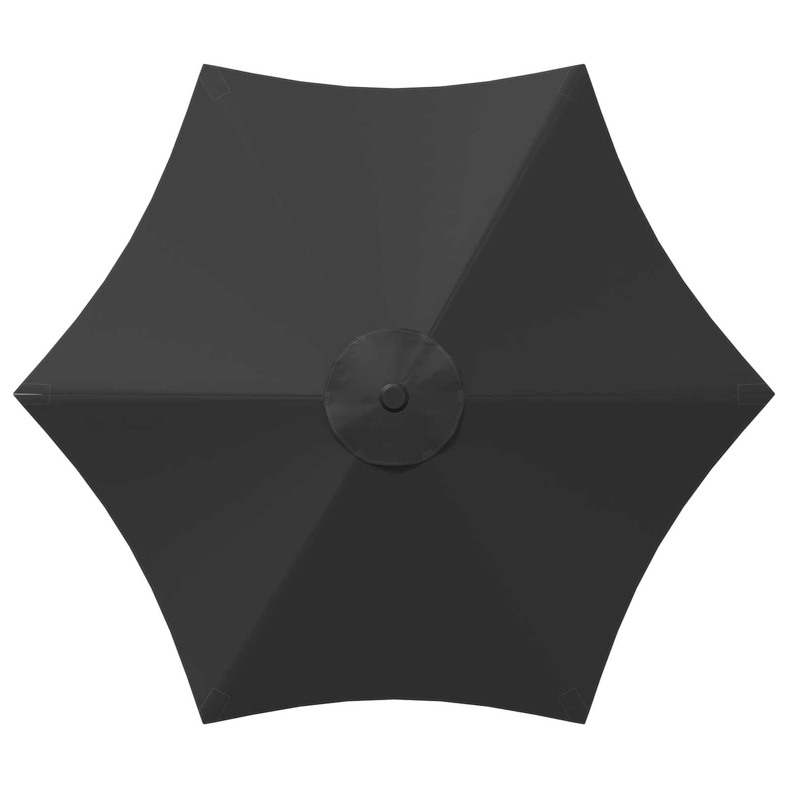Garten-Sonnenschirm 270 x 270 cm Polyester Rechtwinklig