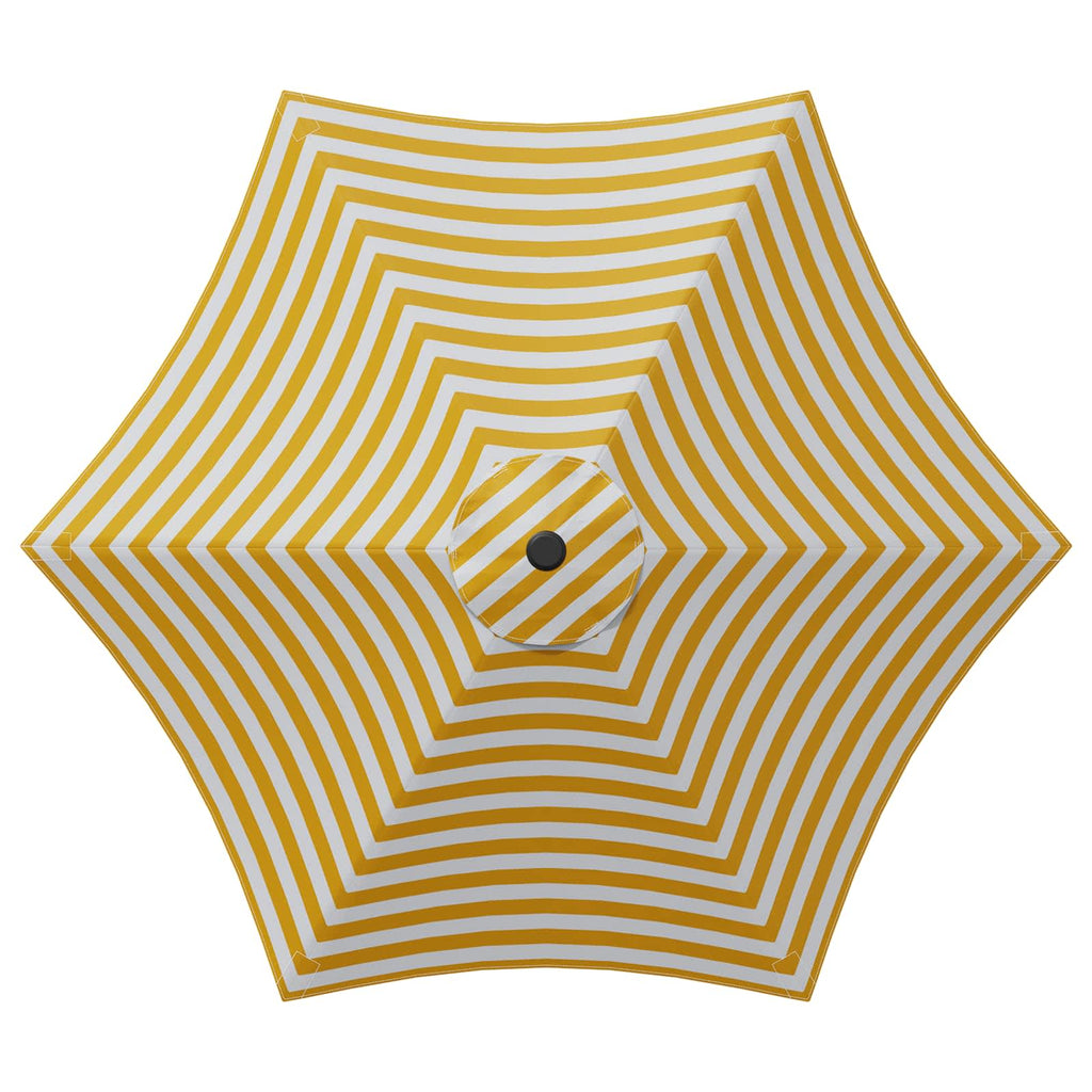 Garten-Sonnenschirm 270 x 270 cm Polyester Rechtwinklig