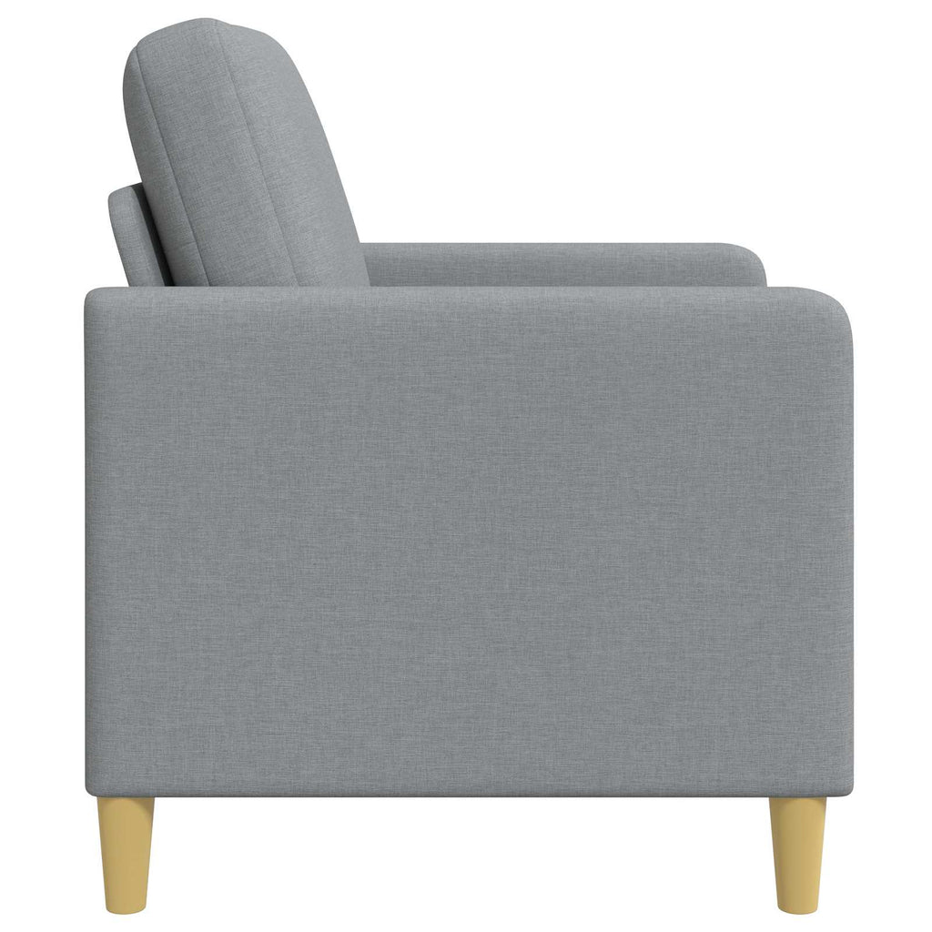 Sofa mit Stauraum Hellgrau 72 x 78 x 87 cm Polyester