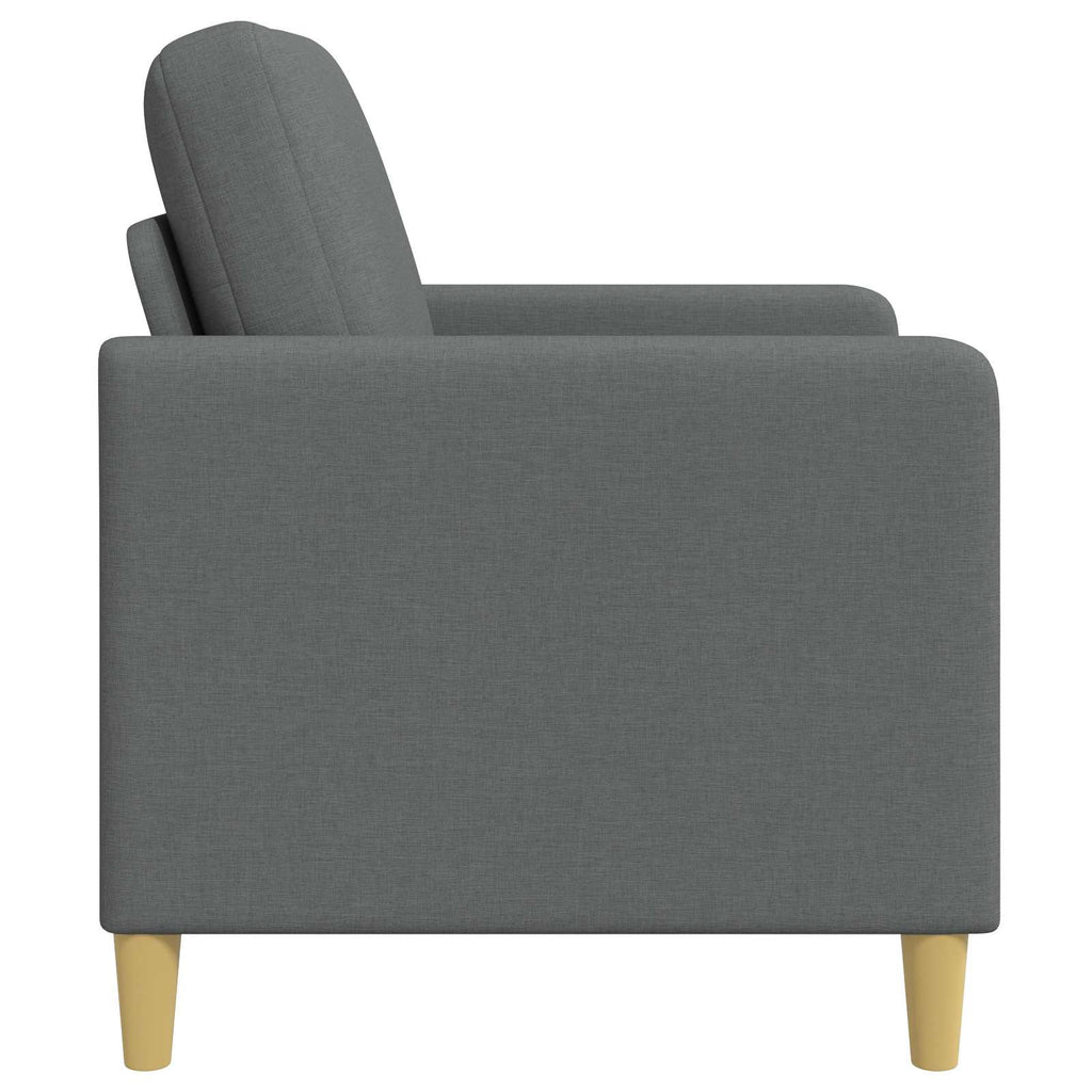 Sofa mit Stauraum Dunkelgrau 72 x 78 x 87 cm Polyester