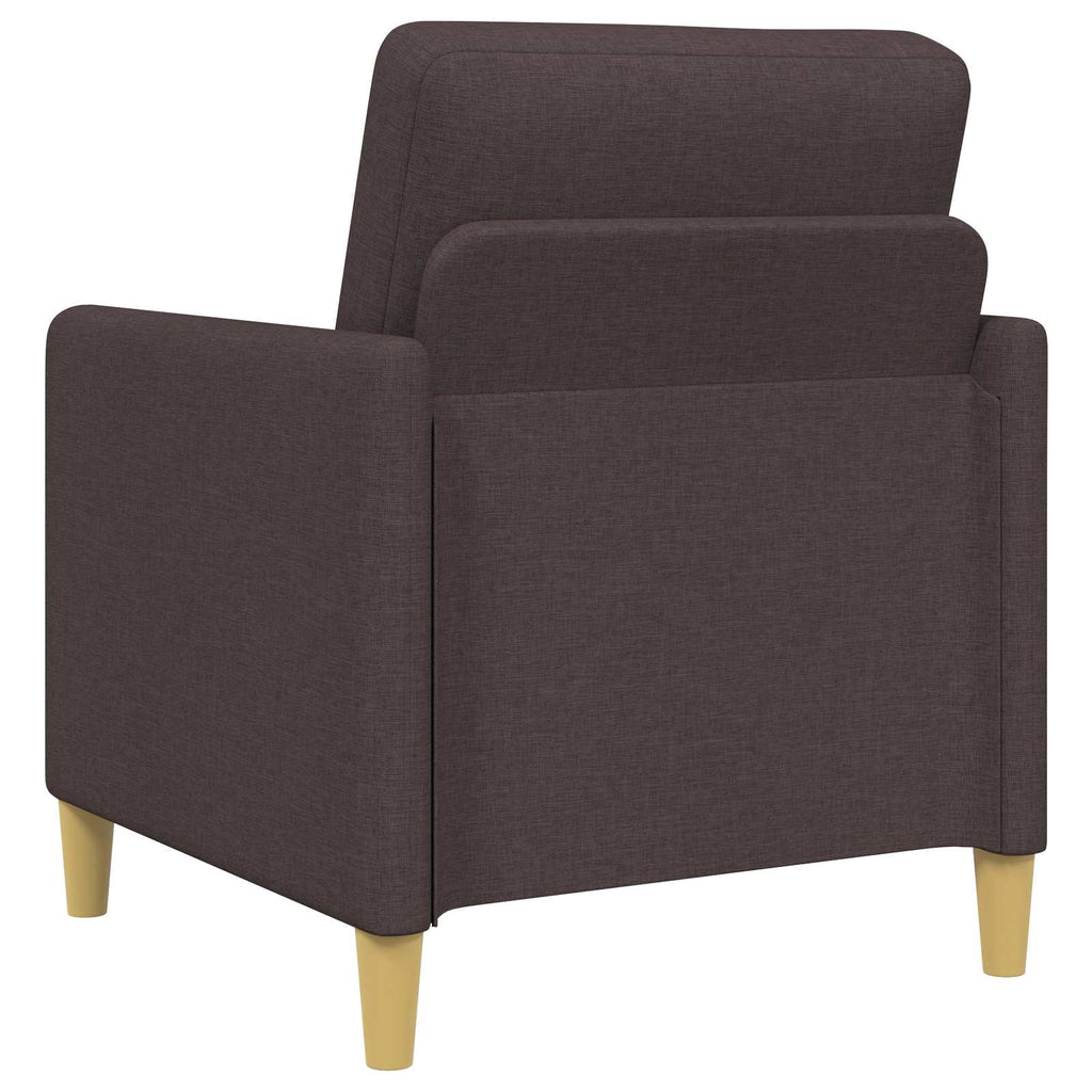 Sofa mit Stauraum Dunkelbraun 72 x 78 x 87 cm Polyester