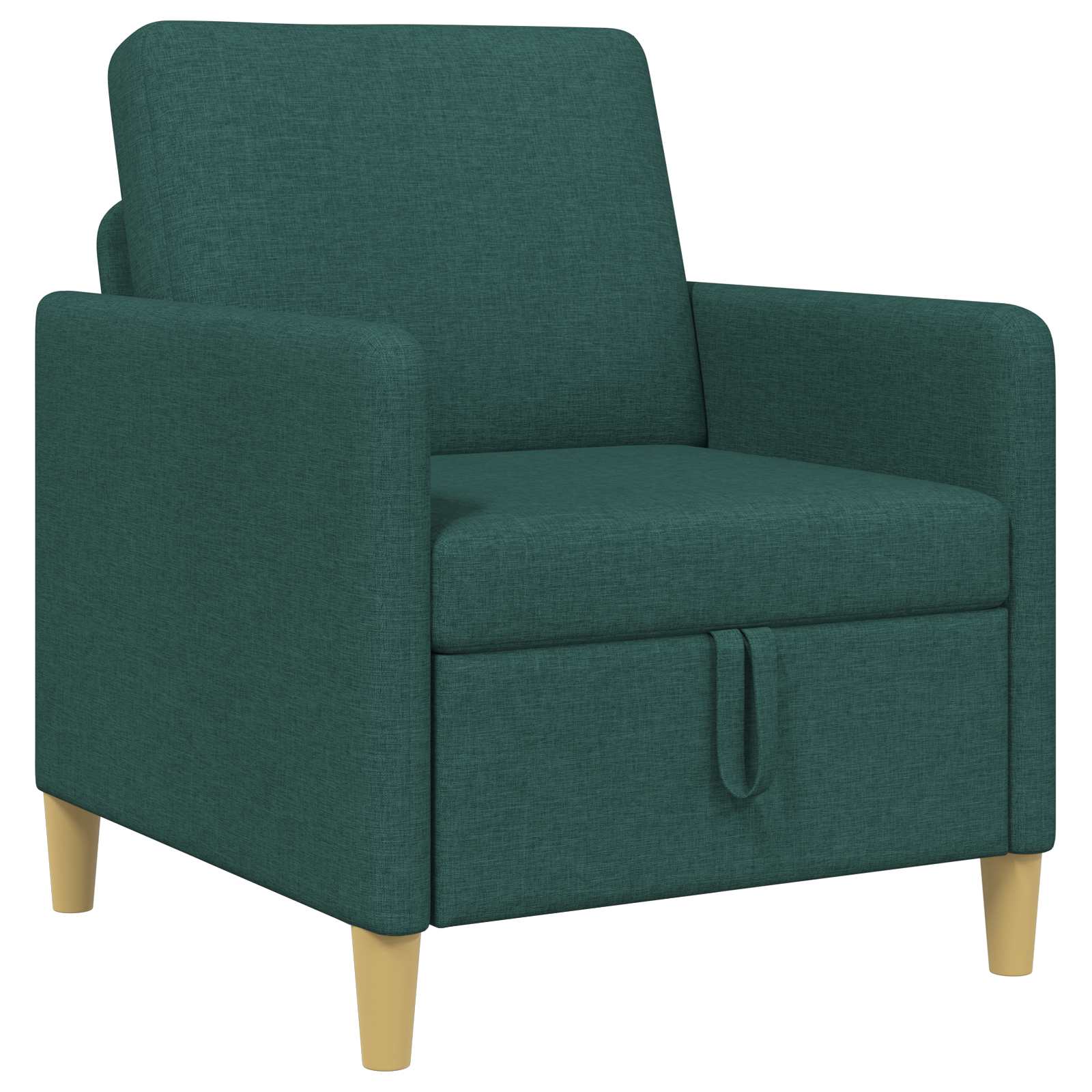 Sofa mit Stauraum Dunkelgrün 72 x 78 x 87 cm Polyester