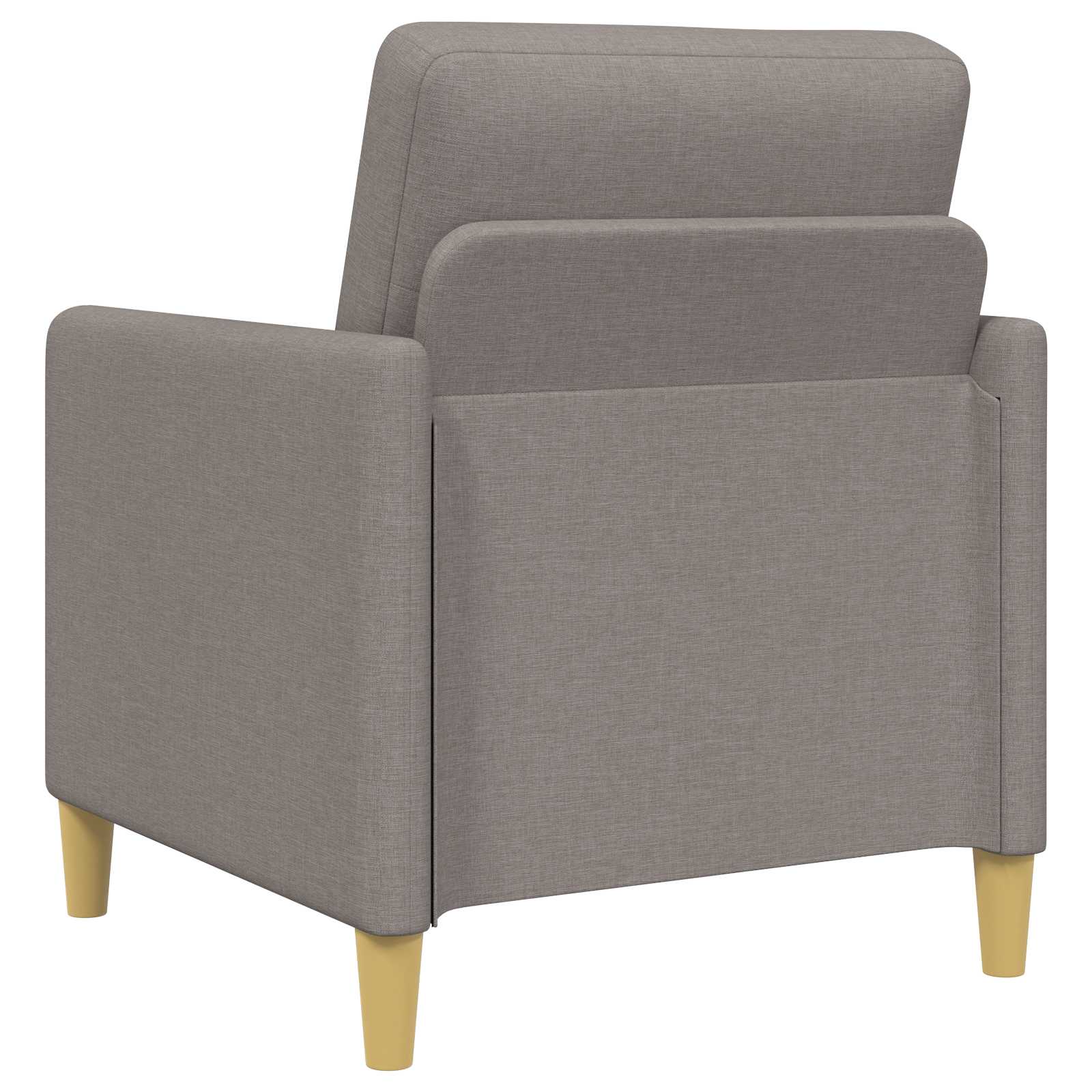 Sofa mit Stauraum Taupe 72 x 78 x 87 cm Polyester