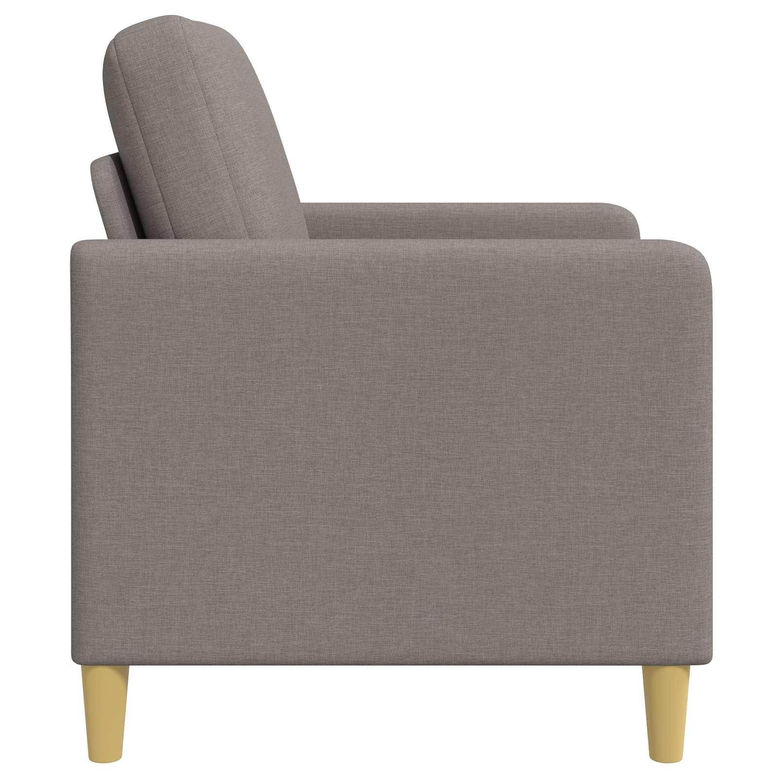 Sofa mit Stauraum Taupe 72 x 78 x 87 cm Polyester