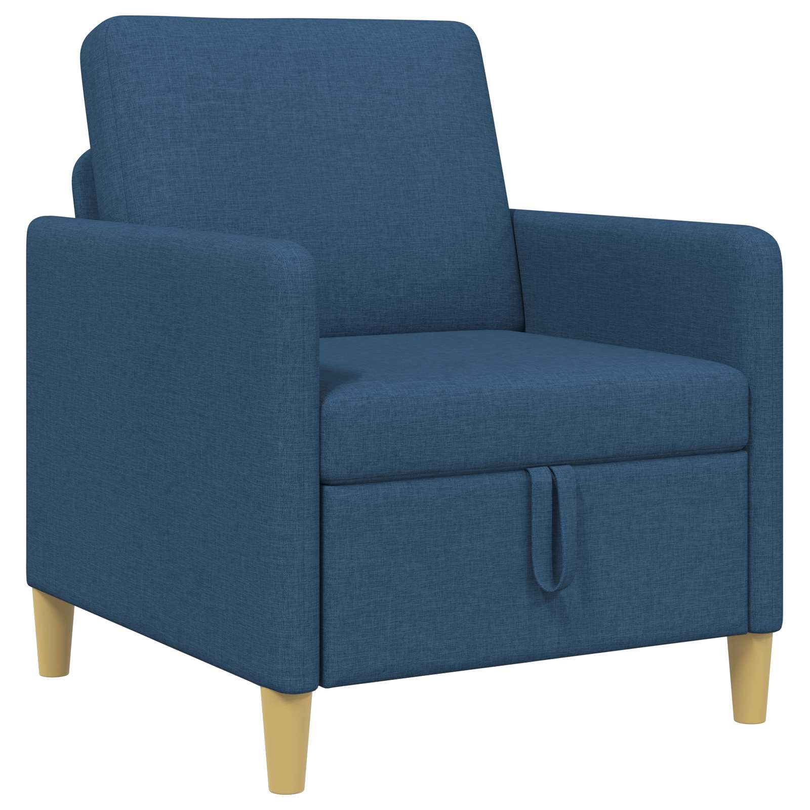 Sofa mit Stauraum Blau 72 x 78 x 87 cm Polyester
