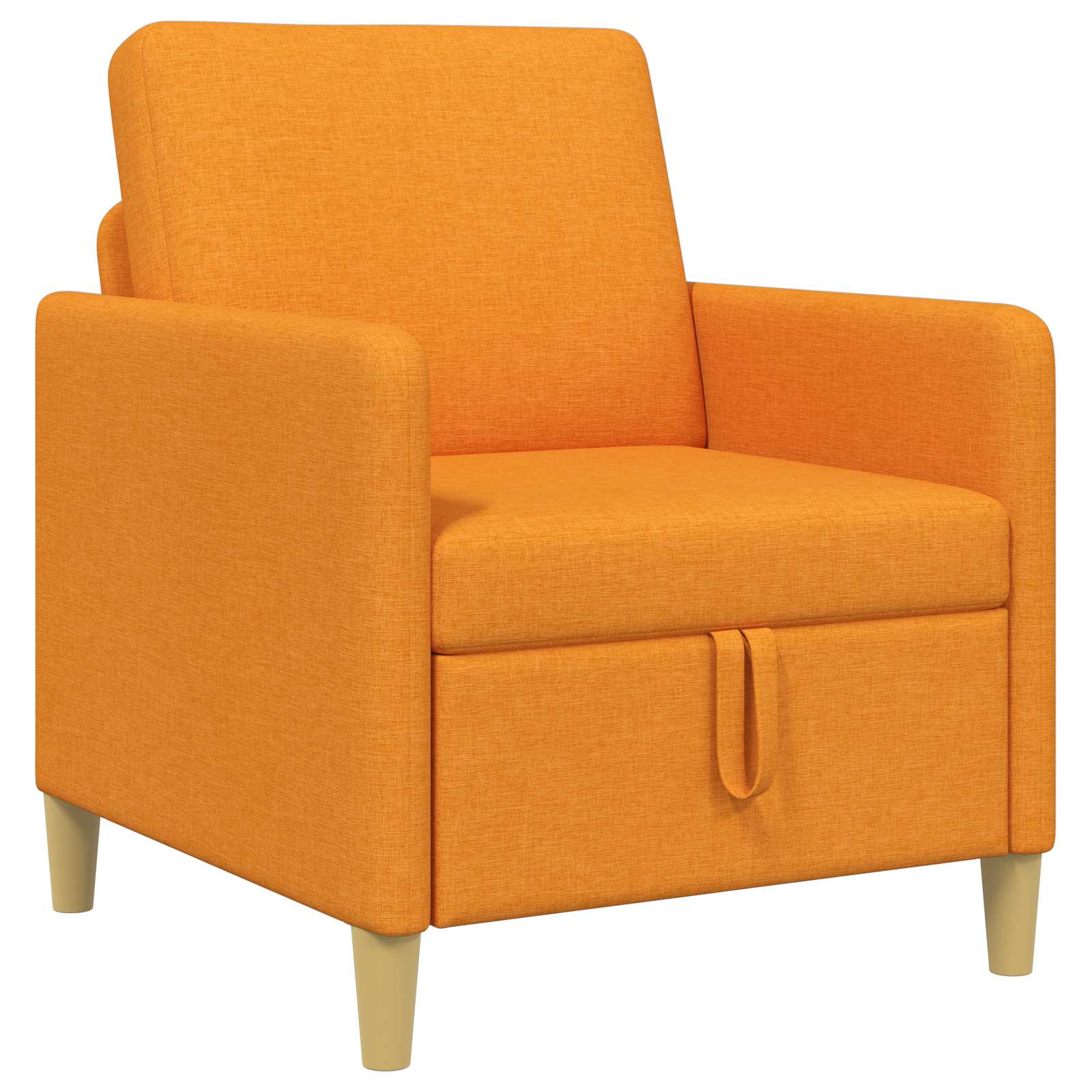 Sofa mit Stauraum Dunkelgelb 72 x 78 x 87 cm Polyester