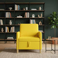 Sofa mit Stauraum Helles Gelb 72 x 78 x 87 cm Polyester