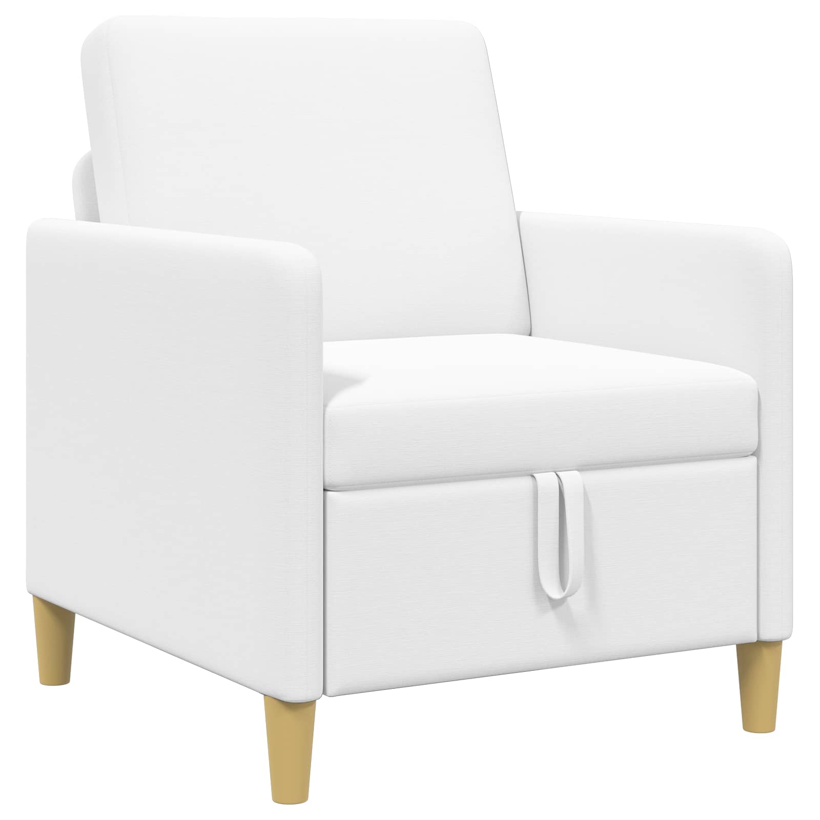 Sofa mit Stauraum Weiß 72 x 78 x 87 cm Polyester