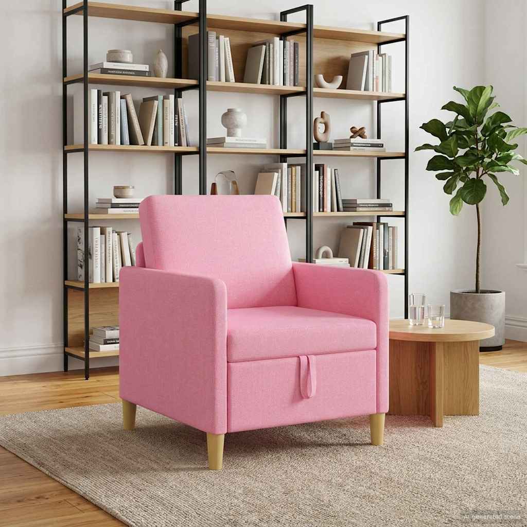 Sofa mit Stauraum Rosa 72 x 78 x 87 cm Polyester