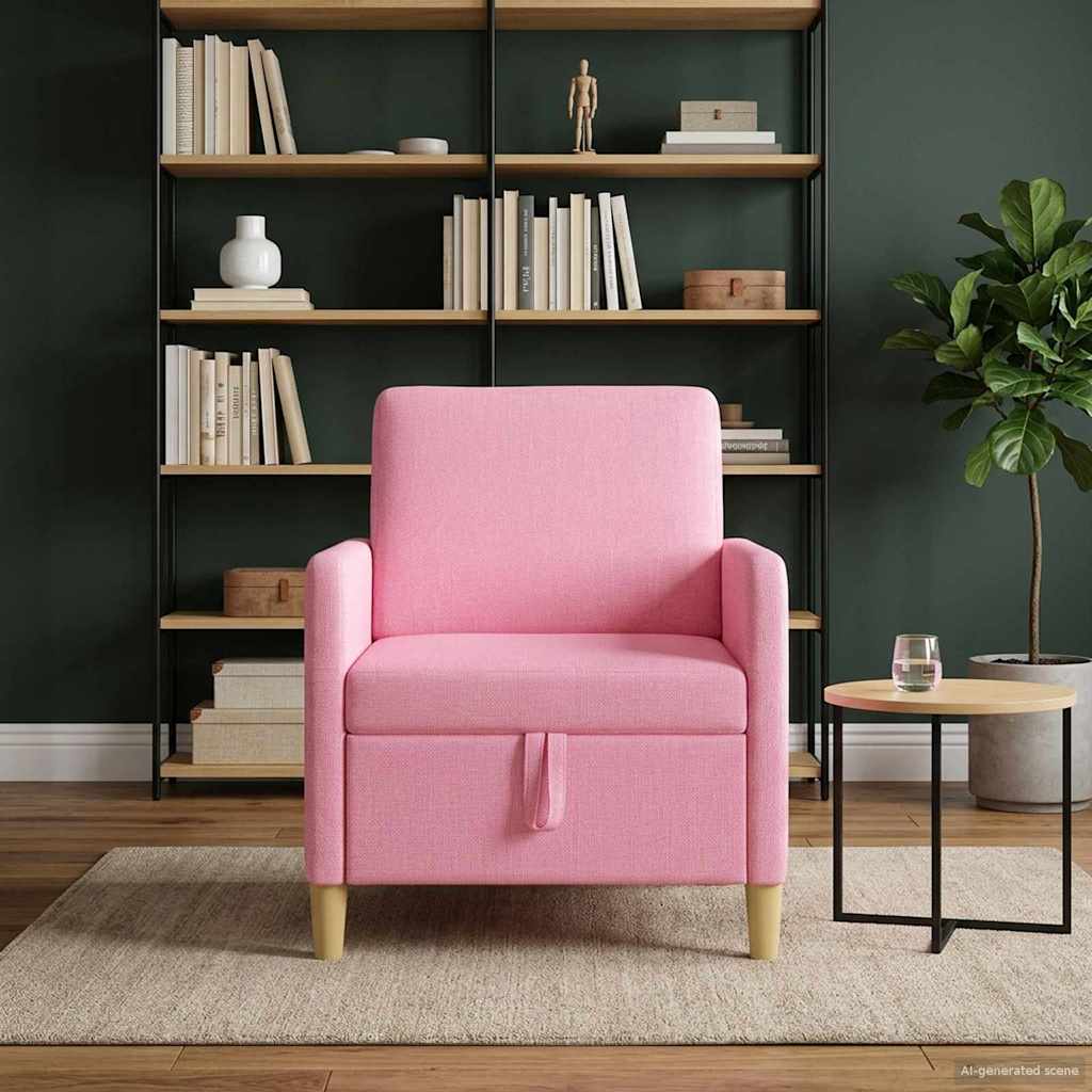 Sofa mit Stauraum Rosa 72 x 78 x 87 cm Polyester