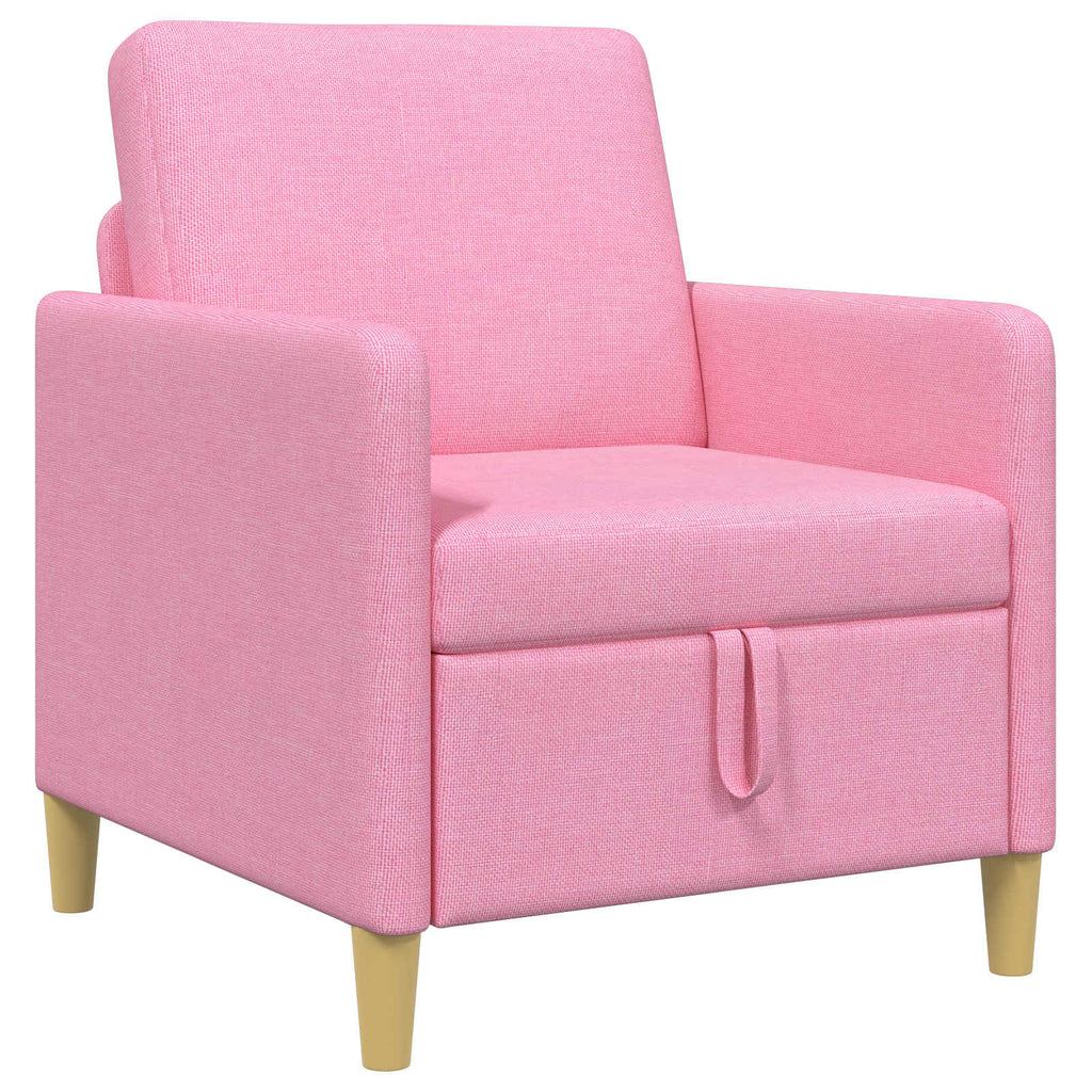 Sofa mit Stauraum Rosa 72 x 78 x 87 cm Polyester