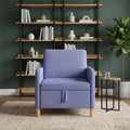 Sofa mit Stauraum Jeans blau 72 x 78 x 87 cm Polyester