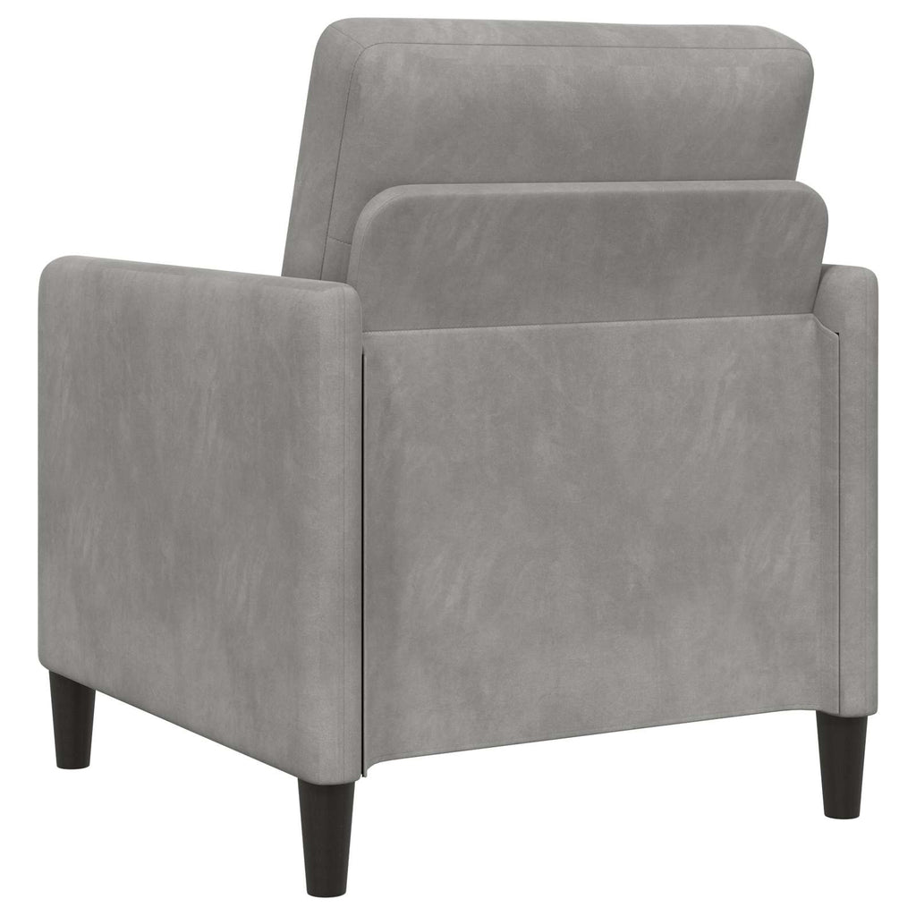 Sofa mit Stauraum Hellgrau 72 x 78 x 87 cm Polyester