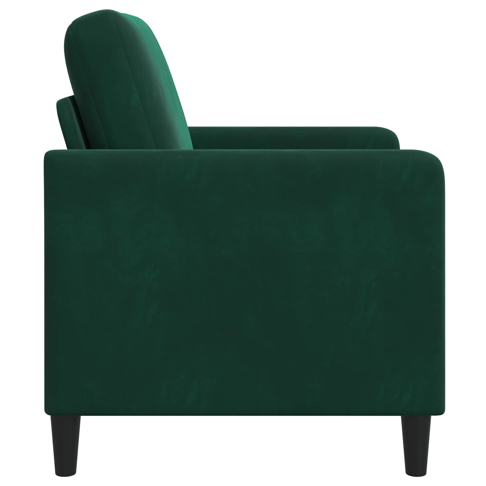Sofa mit Stauraum Dunkelgrün 72 x 78 x 87 cm Polyester