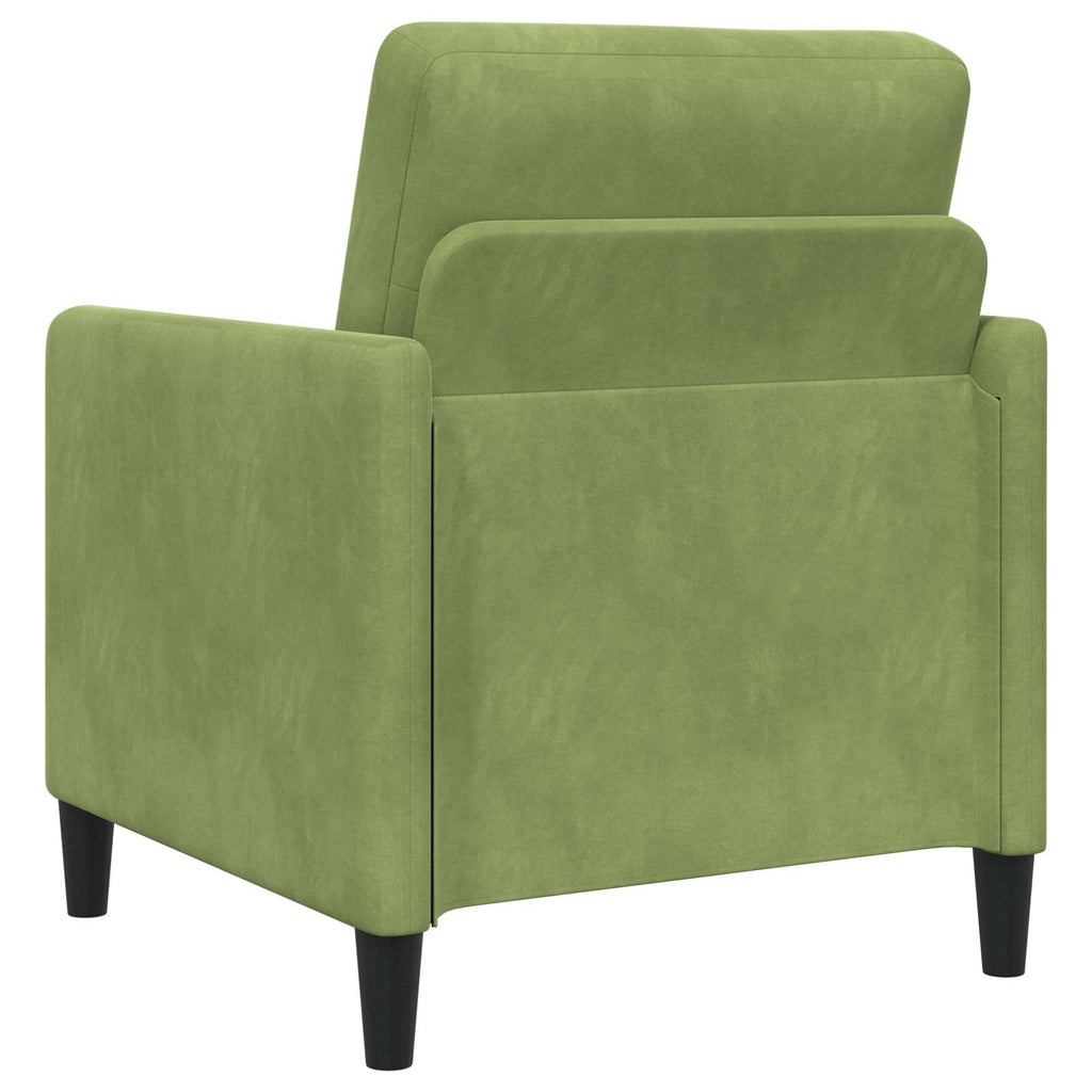 Sofa mit Stauraum Hellgrün 72 x 78 x 87 cm Polyester