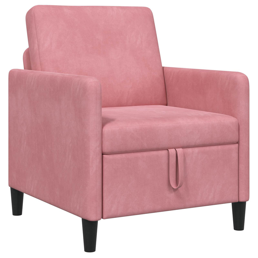 Sofa mit Stauraum Rosa 72 x 78 x 87 cm Polyester