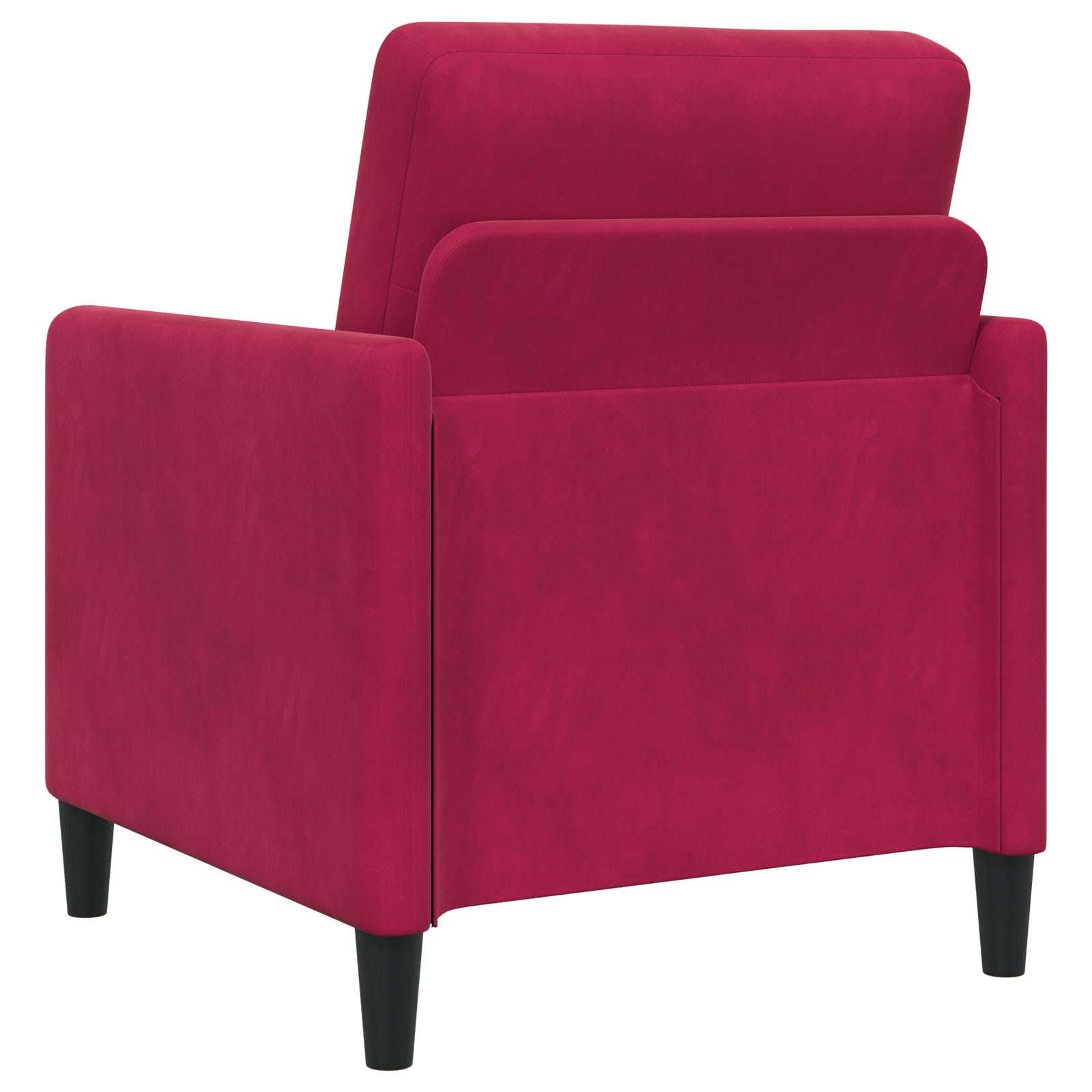 Sofa mit Stauraum Weinrot 72 x 78 x 87 cm Polyester