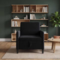 Sofa mit Stauraum Schwarz 72 x 78 x 87 cm Polyester