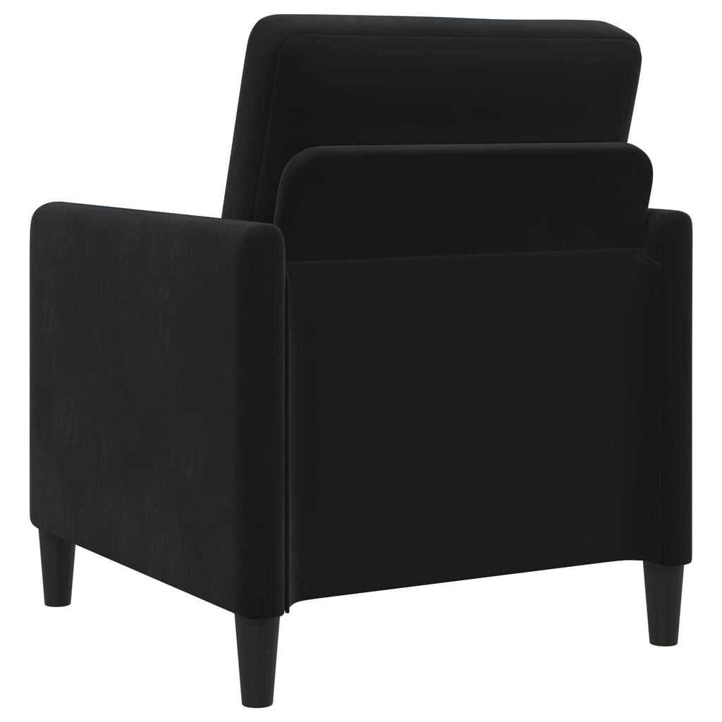 Sofa mit Stauraum Schwarz 72 x 78 x 87 cm Polyester