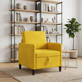 Sofa mit Stauraum Gelb 72 x 78 x 87 cm Polyester