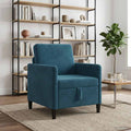 Sofa mit Stauraum Blau 72 x 78 x 87 cm Polyester