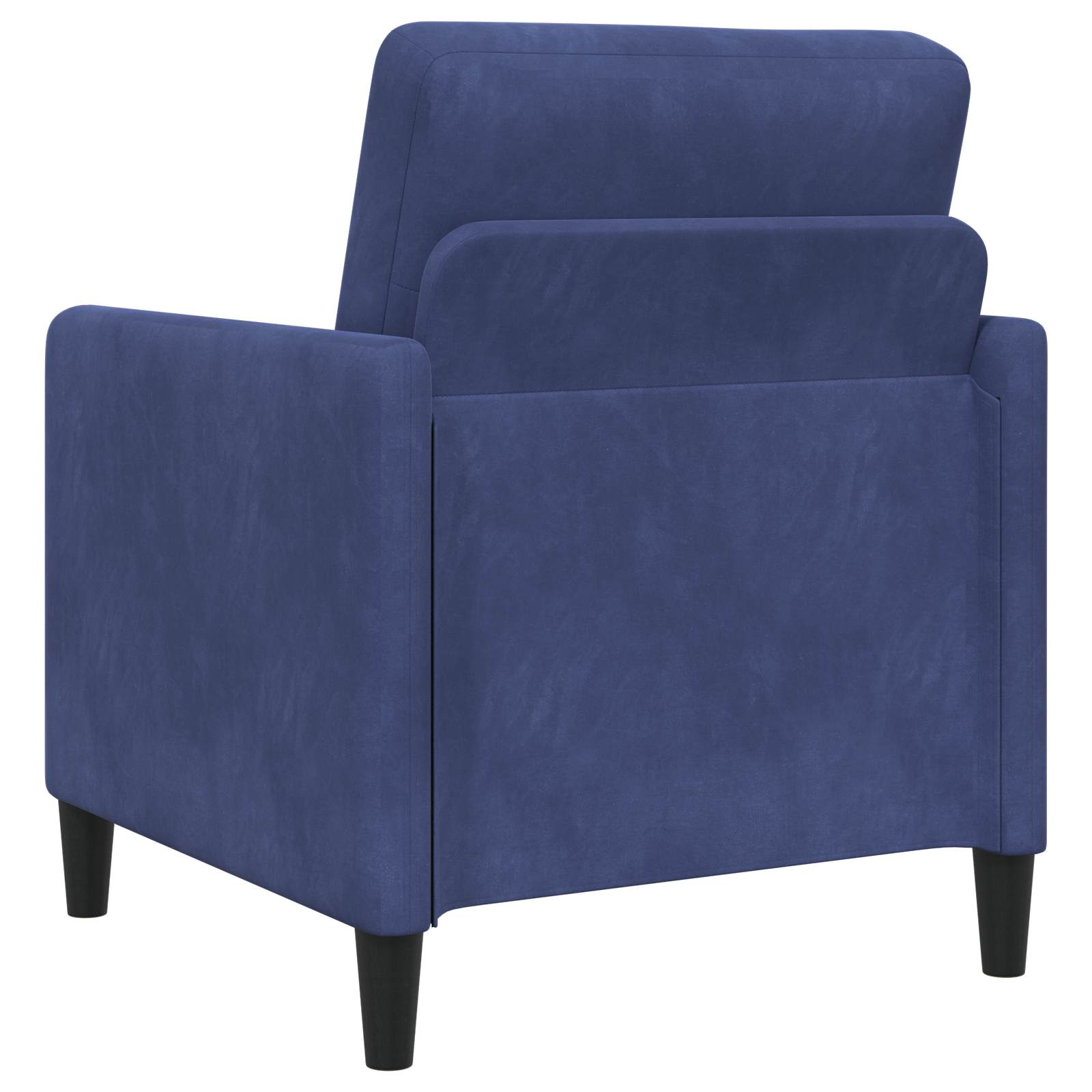 Sofa mit Stauraum Polizeiblau 72 x 78 x 87 cm Polyester