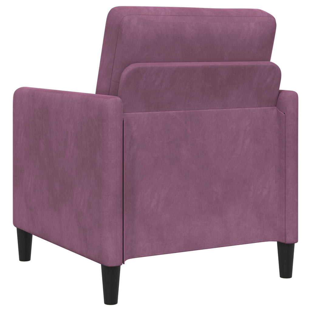 Sofa mit Stauraum Lila 72 x 78 x 87 cm Polyester
