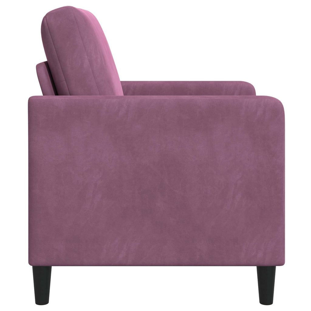 Sofa mit Stauraum Lila 72 x 78 x 87 cm Polyester