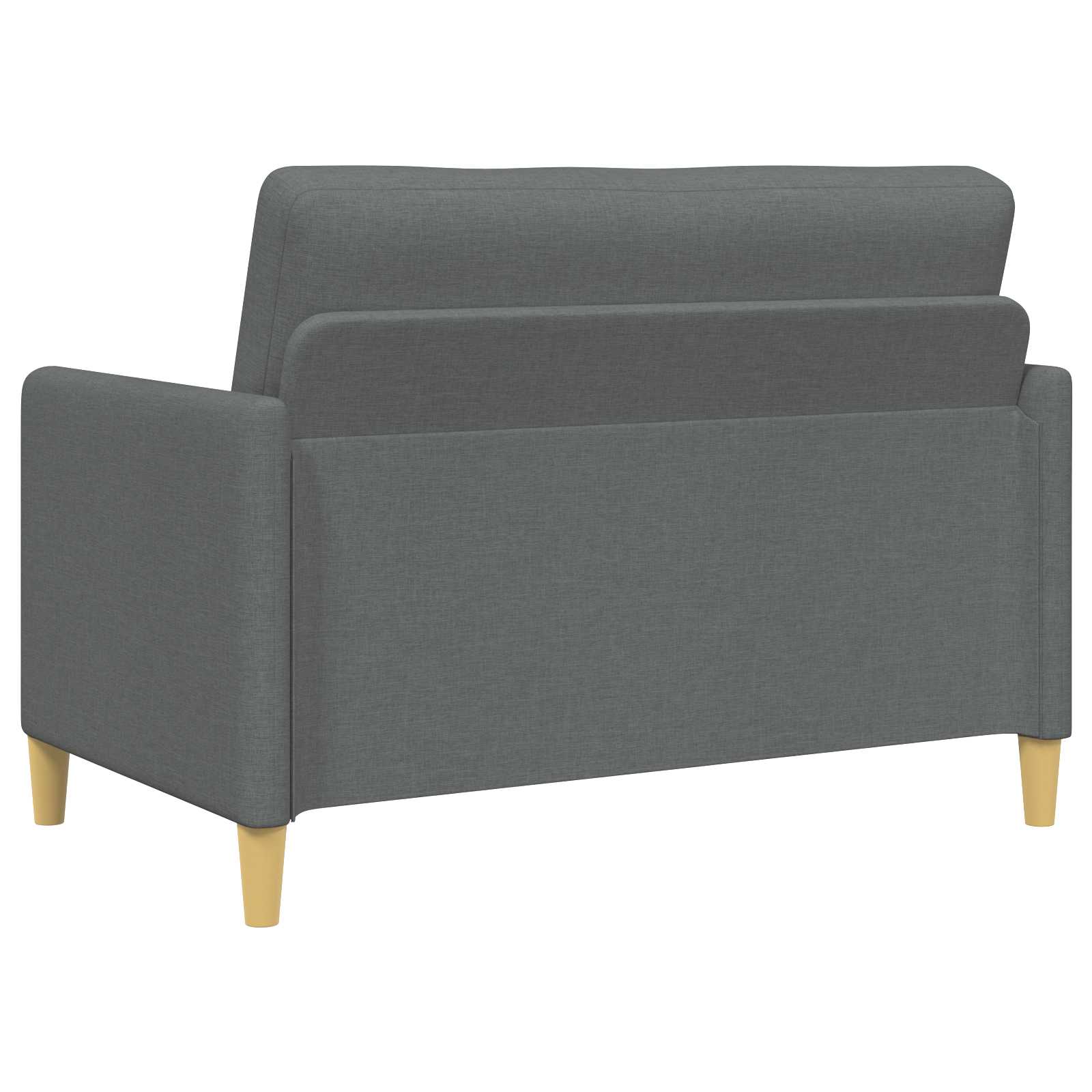 Sofa mit Stauraum Dunkelgrau 122 x 78 x 87 cm Polyester