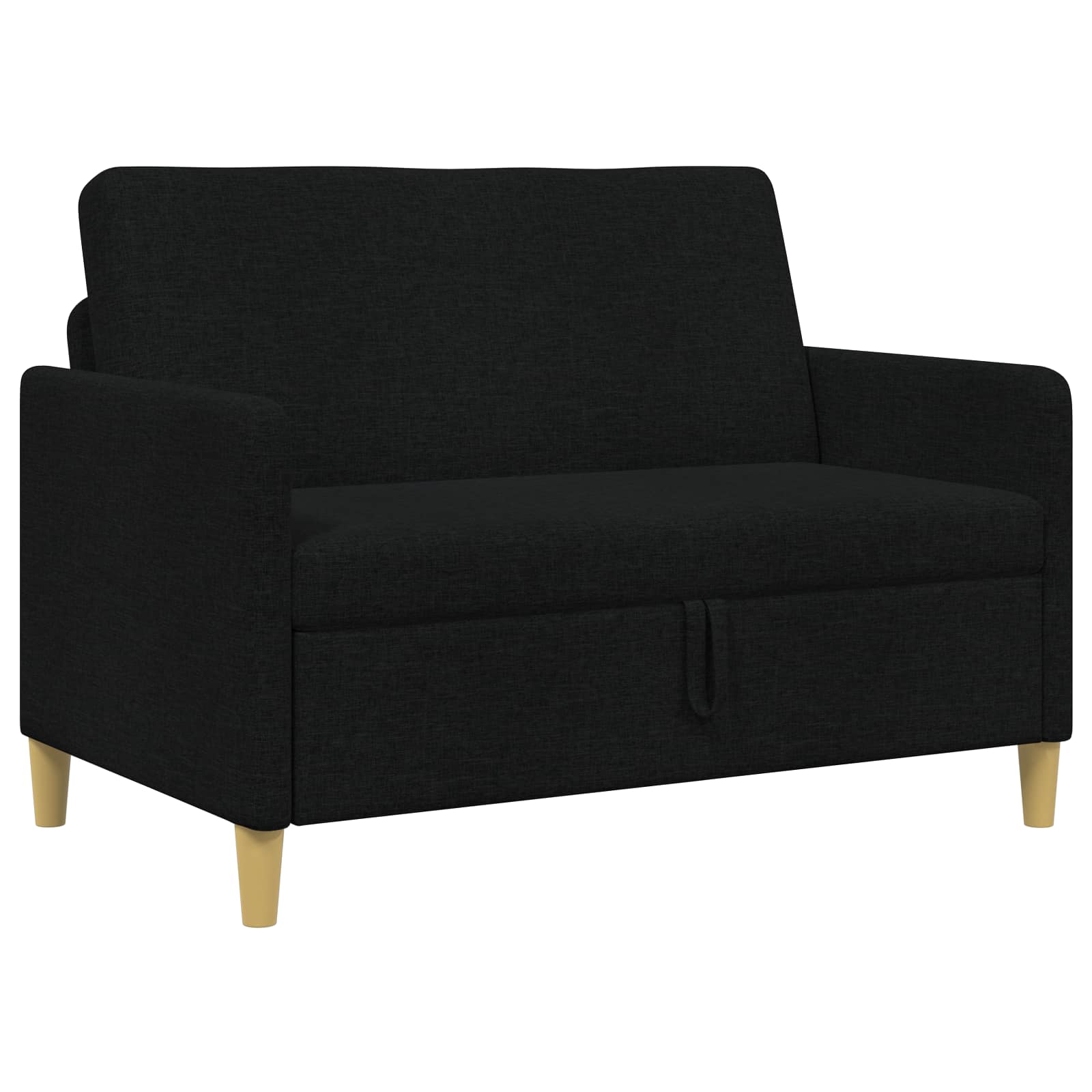 Sofa mit Stauraum Schwarz 122 x 78 x 87 cm Polyester