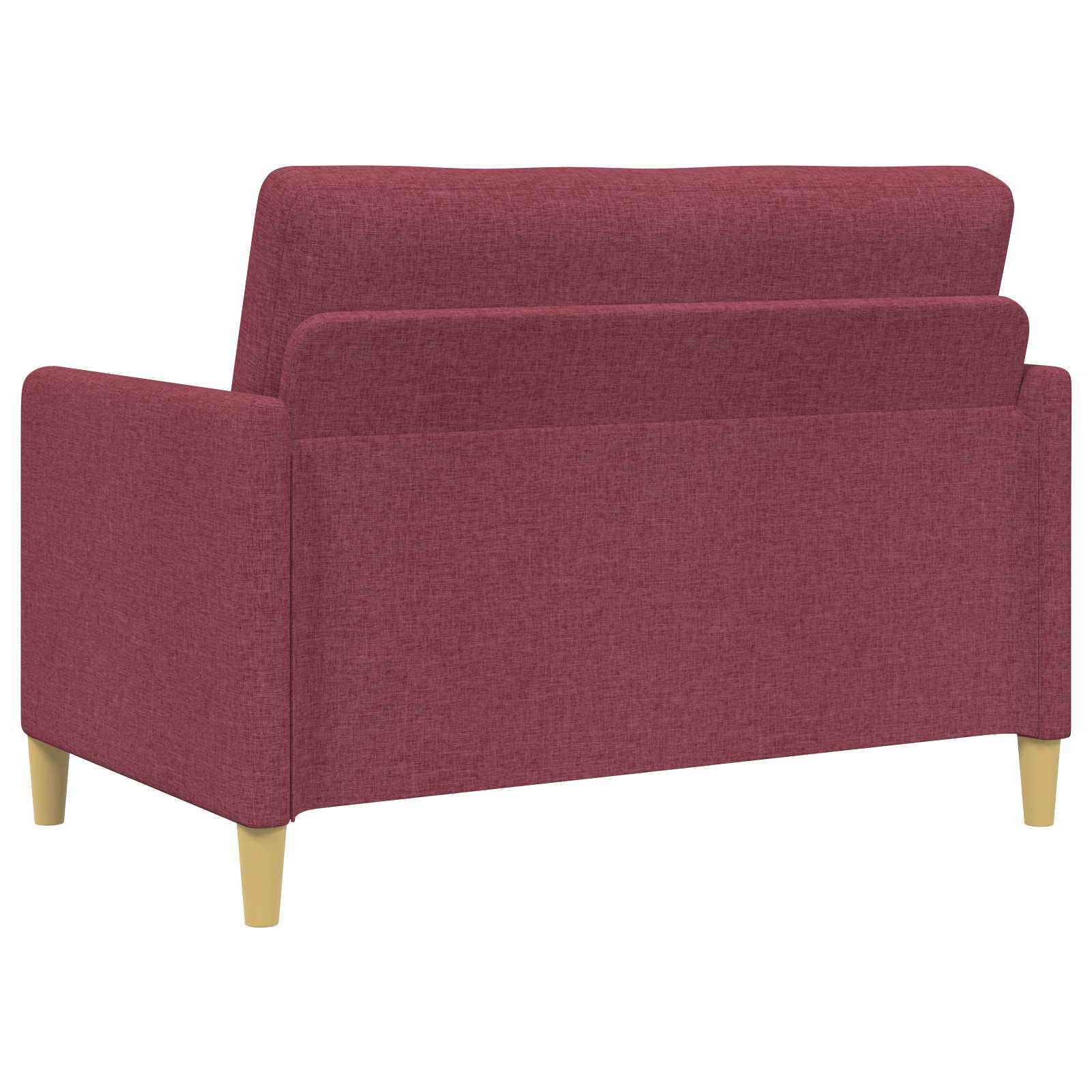 Sofa mit Stauraum Weinrot 122 x 78 x 87 cm Polyester