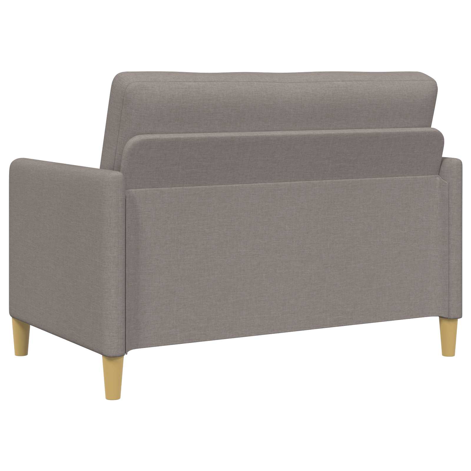 Sofa mit Stauraum Taupe 122 x 78 x 87 cm Polyester