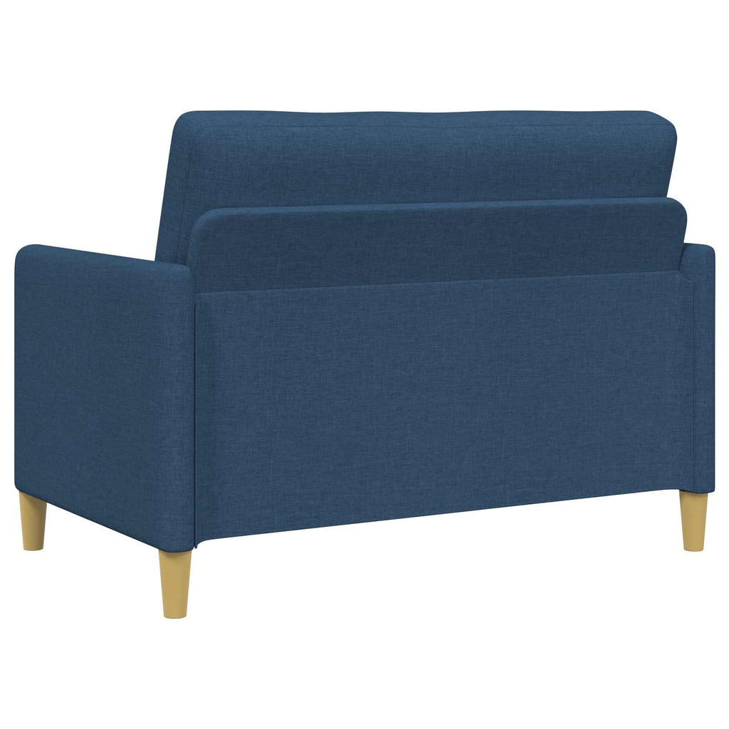 Sofa mit Stauraum Blau 122 x 78 x 87 cm Polyester