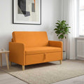 Sofa mit Stauraum Dunkelgelb 122 x 78 x 87 cm Polyester