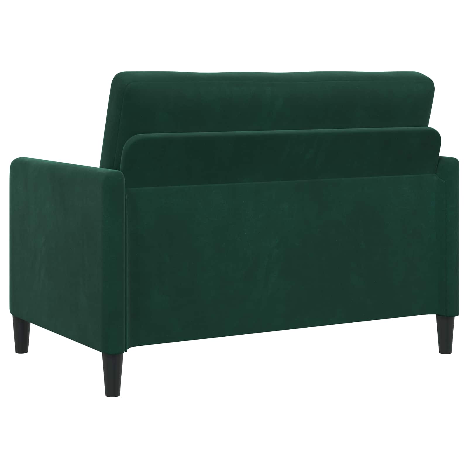 Sofa mit Stauraum Dunkelgrün 122 x 78 x 87 cm Polyester