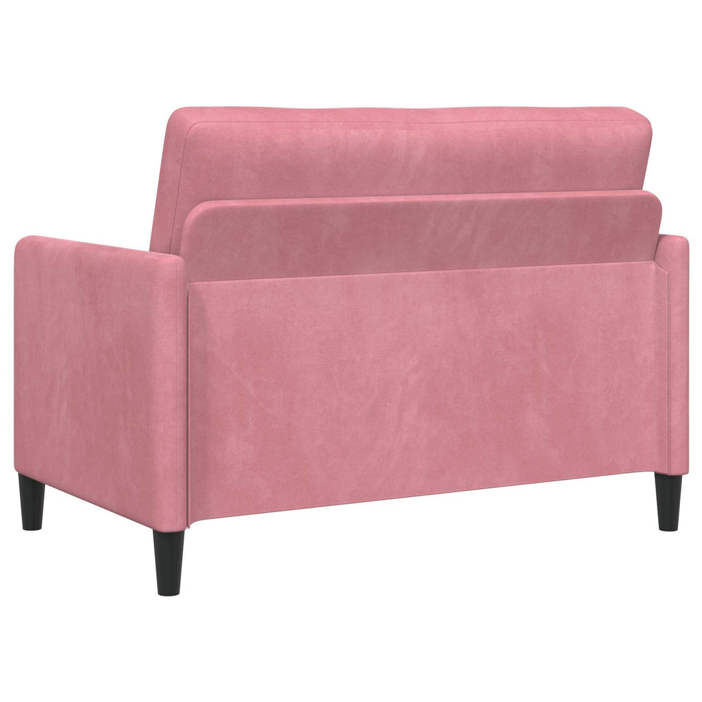 Sofa mit Stauraum Rosa 122 x 78 x 87 cm Polyester