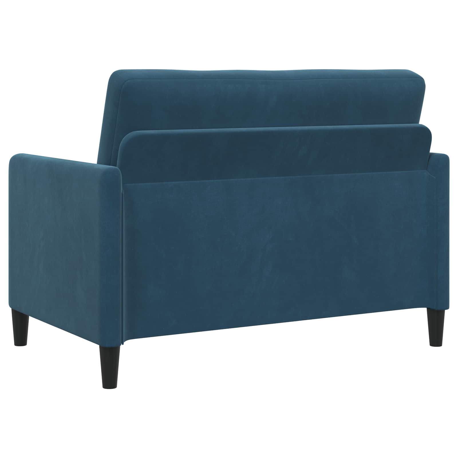 Sofa mit Stauraum Blau 122 x 78 x 87 cm Polyester