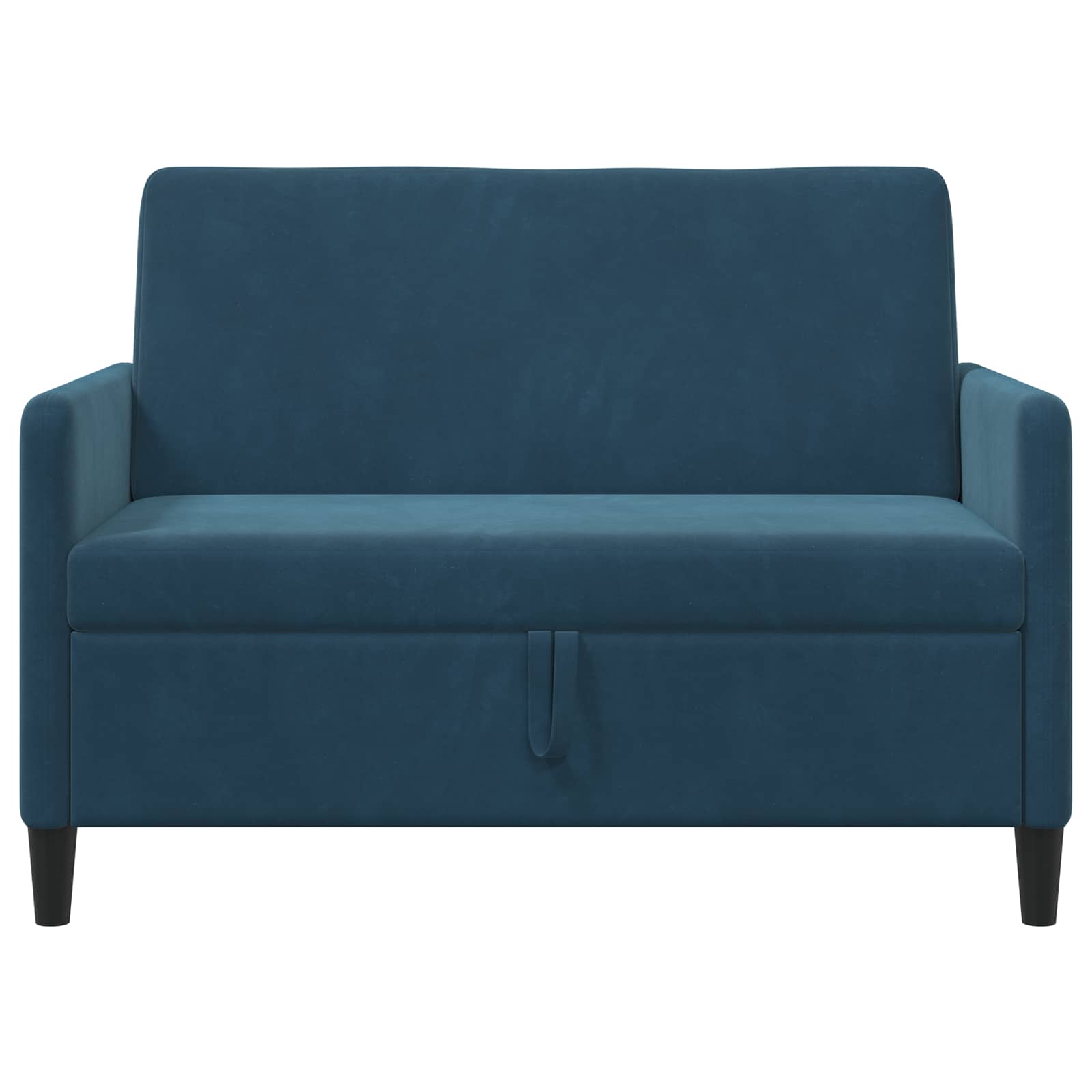 Sofa mit Stauraum Blau 122 x 78 x 87 cm Polyester