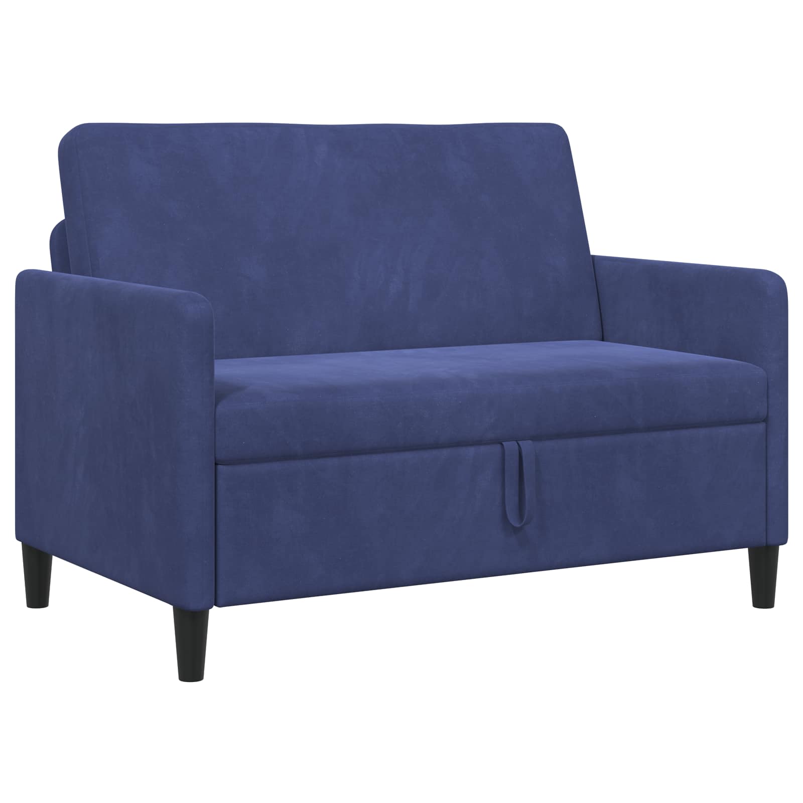 Sofa mit Stauraum Polizeiblau 122 x 78 x 87 cm Polyester
