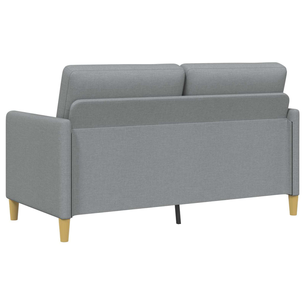 Sofa mit Stauraum Hellgrau 152 x 78 x 87 cm Polyester