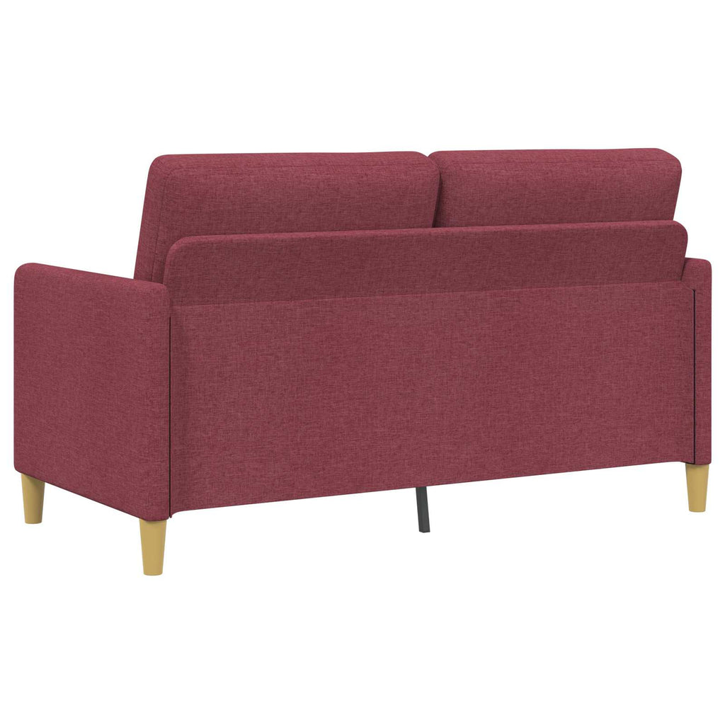 Sofa mit Stauraum Weinrot 152 x 78 x 87 cm Polyester