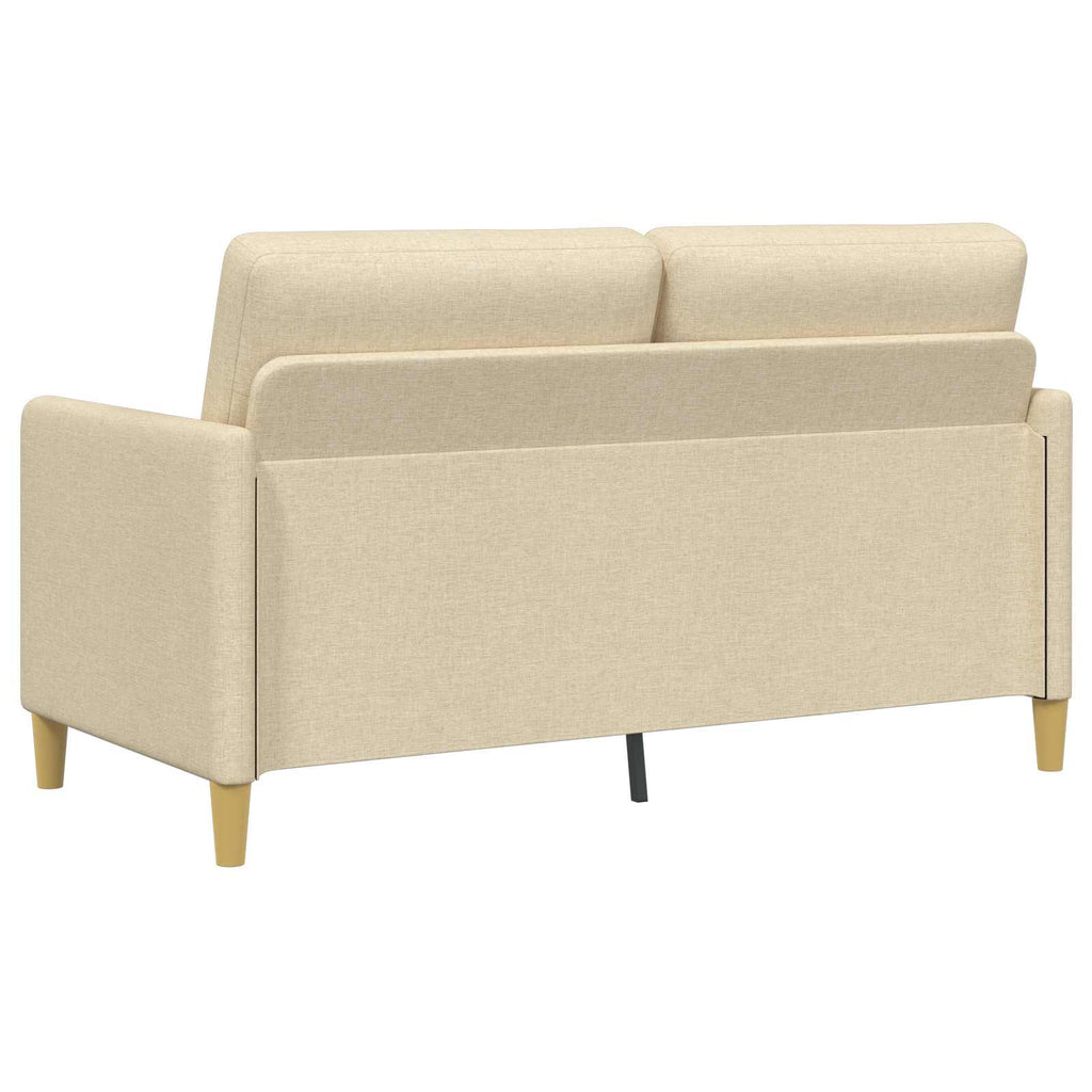 Sofa mit Stauraum Creme 152 x 78 x 87 cm Polyester