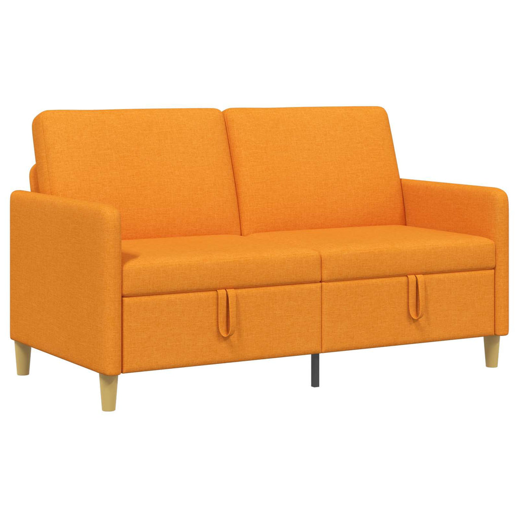 Sofa mit Stauraum Dunkelgelb 152 x 78 x 87 cm Polyester