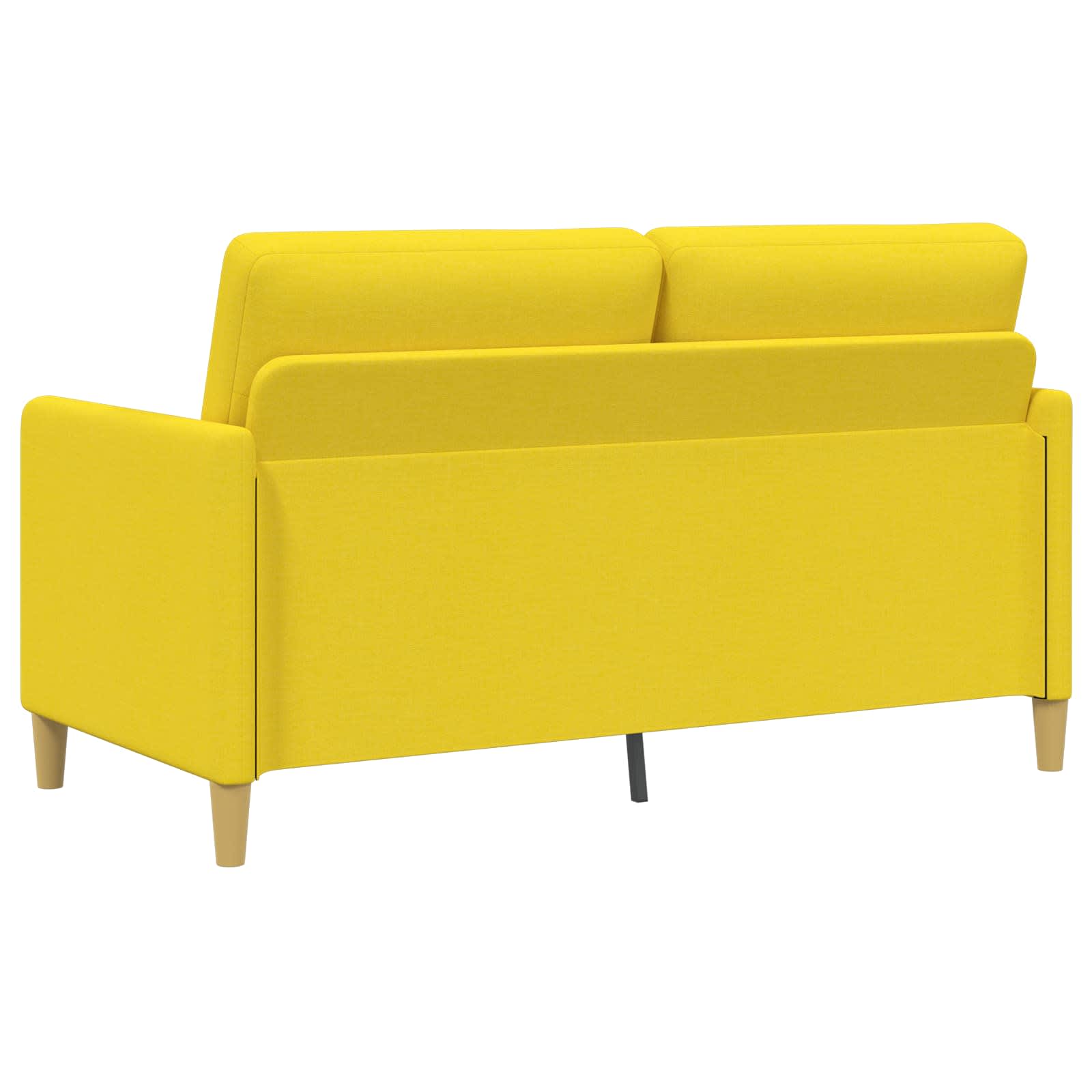 Sofa mit Stauraum Helles Gelb 152 x 78 x 87 cm Polyester