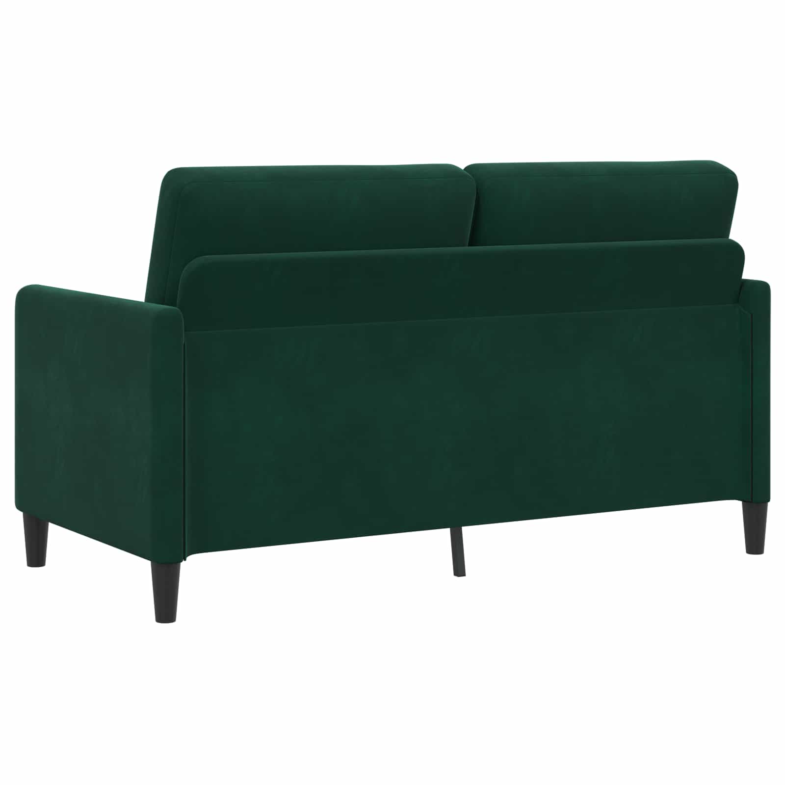 Sofa mit Stauraum Dunkelgrün 152 x 78 x 87 cm Polyester