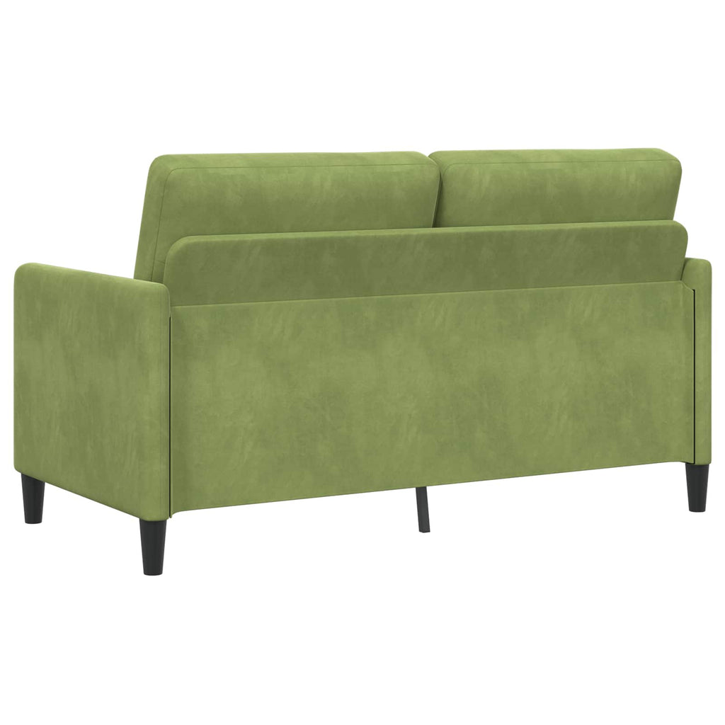 Sofa mit Stauraum Hellgrün 152 x 78 x 87 cm Polyester