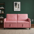 Sofa mit Stauraum Rosa 152 x 78 x 87 cm Polyester